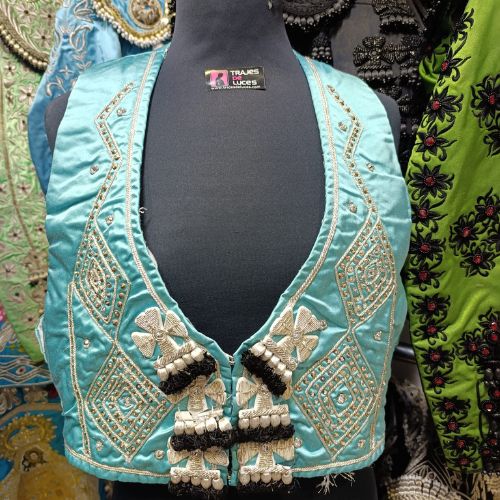 Traje de luces azul turquesa - Imagen 5