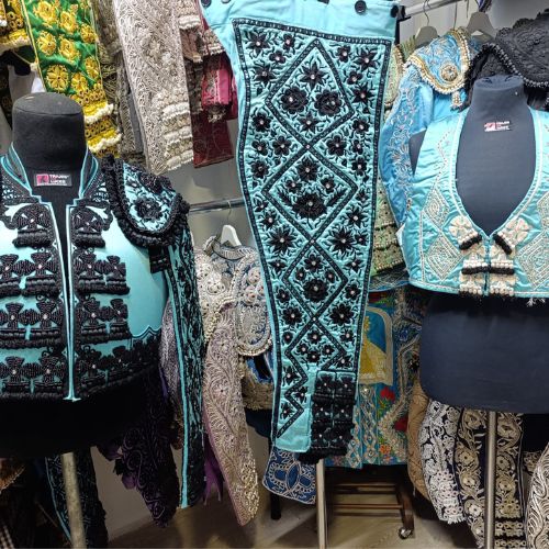 Traje de luces azul turquesa - Imagen 6