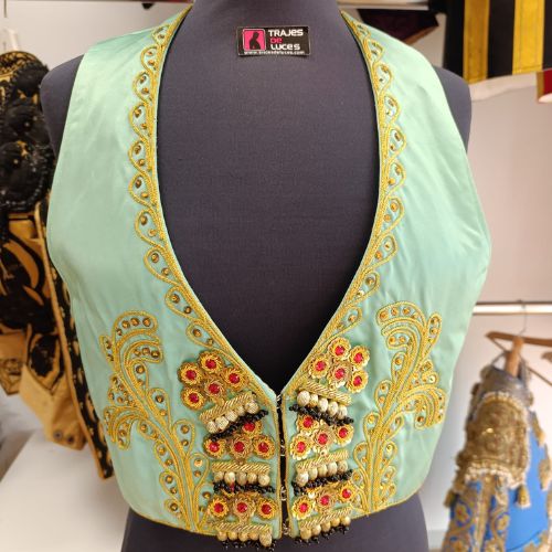 Traje de luces manzana y oro - Imagen 3