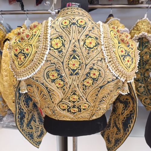 Chaqueta de picador verde botella - Imagen 3