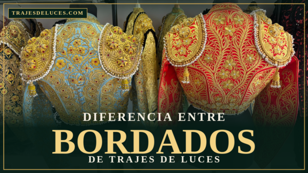 Diferencia entre bordados de trajes de luces