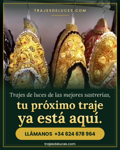 comprar y vender un traje de luces